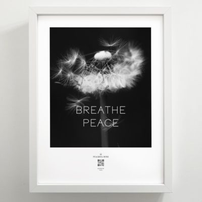HÖRBAR RELAX | Hörbild | PEACEFUL WIND | Breathe peace - Gerahmt